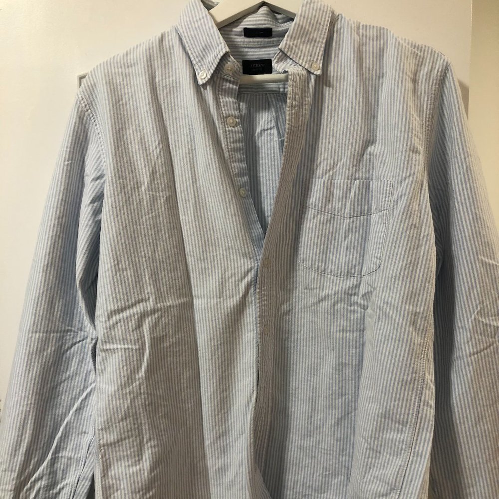 J. Crew stripe shirt